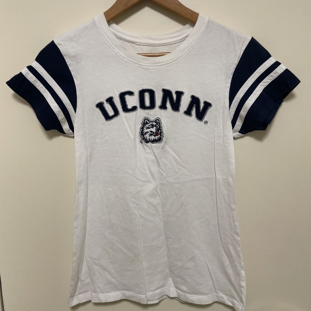 UCONN Huskies Vintage Baby Doll T-Shirt Women’s Medium Colosseum Athletics